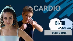 Bi+Tri Focus Explosive Sub Focus Cardio Workout (weights+bands)12:19:22