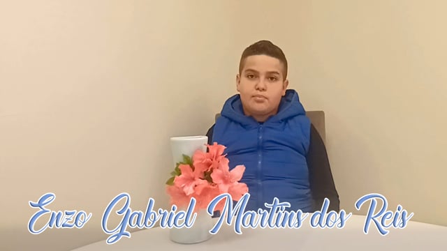Capa do vídeo “Eu Caminho com Meishu-Sama por Enzo Gabriel Martins dos Reis - Igreja ABCDM”