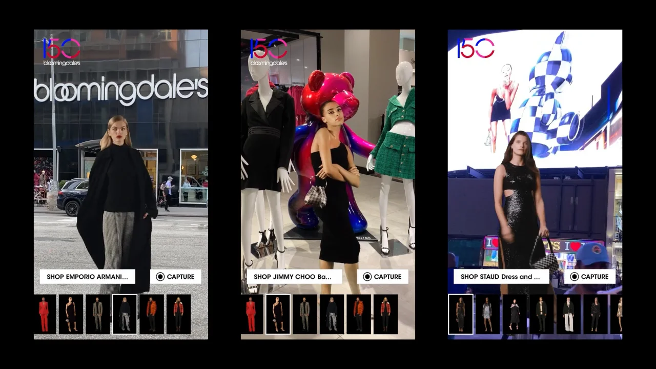 Bloomingdale's 150th Anniversary Virtual Store