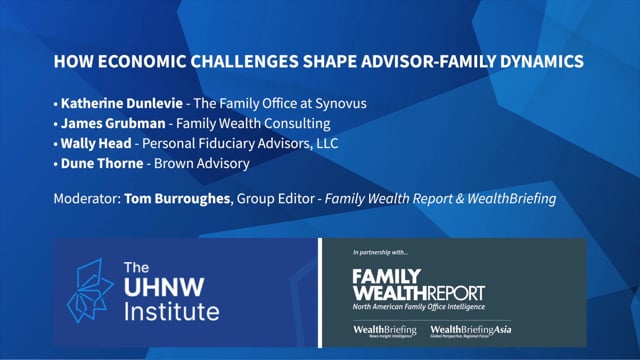 Webinar: How Economic Challenges Shape Advisor-Family Dynamics    placholder image