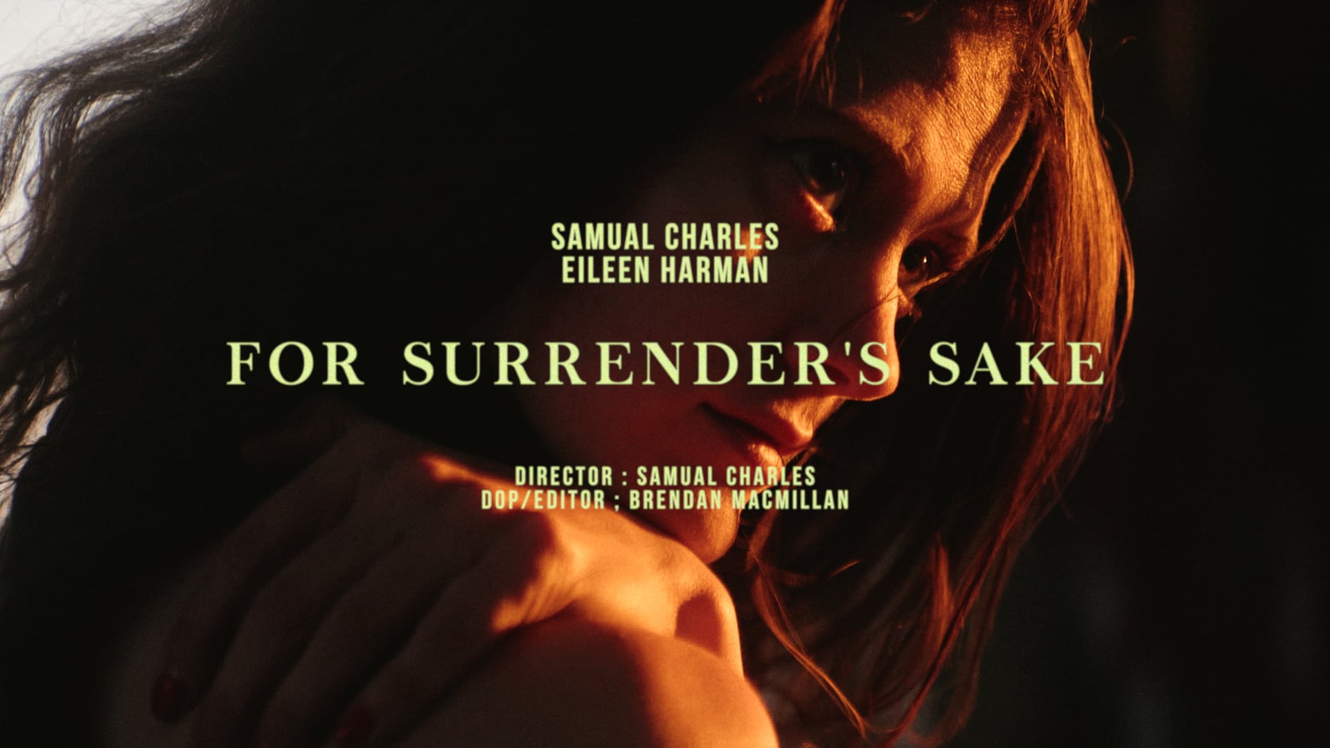 for surrender's sake