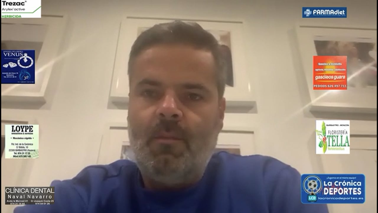 MOISÉS GUTIÉRREZ (Entrenador Caspe) CD Caspe 1-4 CD Utrillas / Jornada 15 / 3ª División