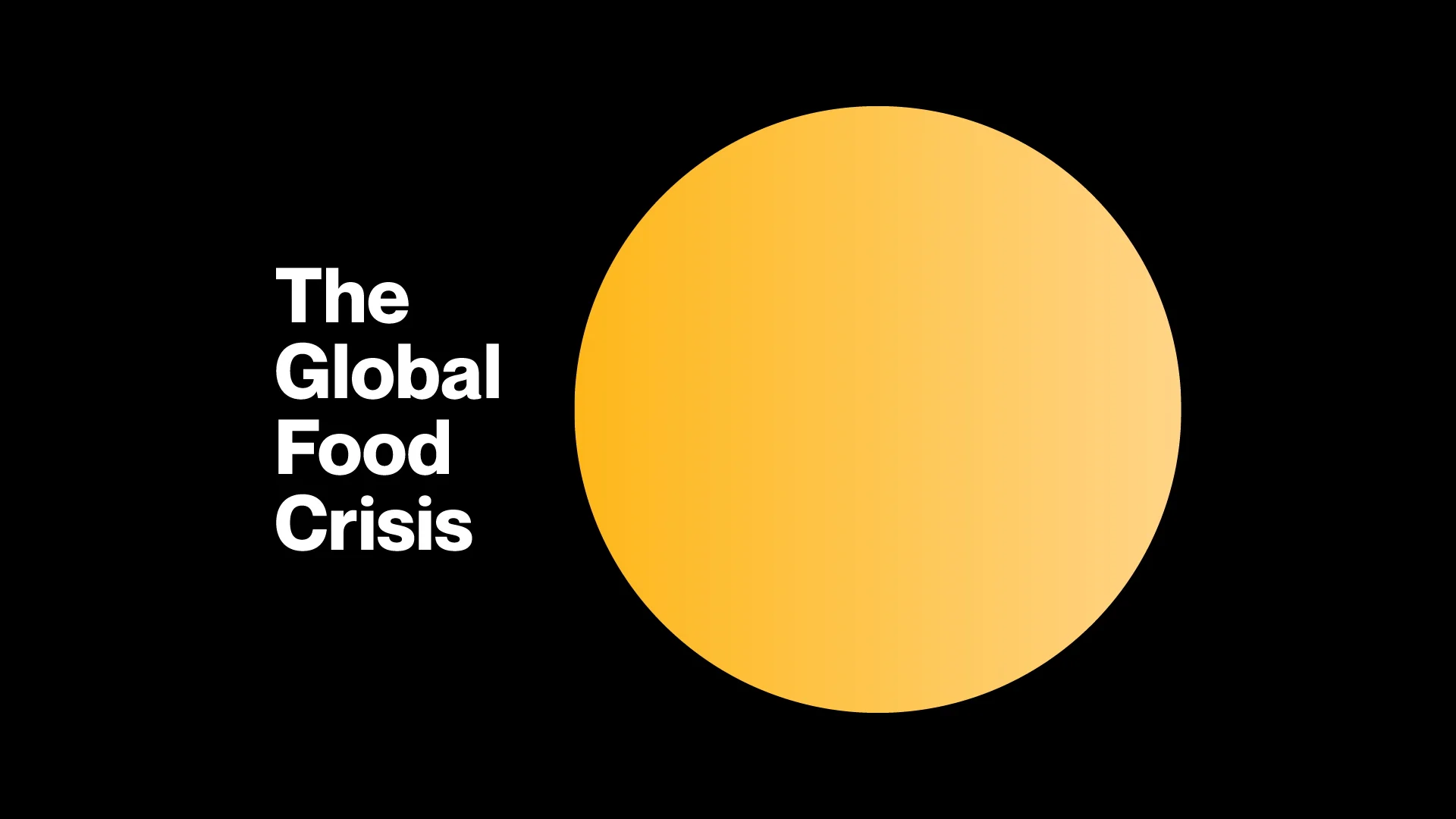 What Is The Global Food Crisis