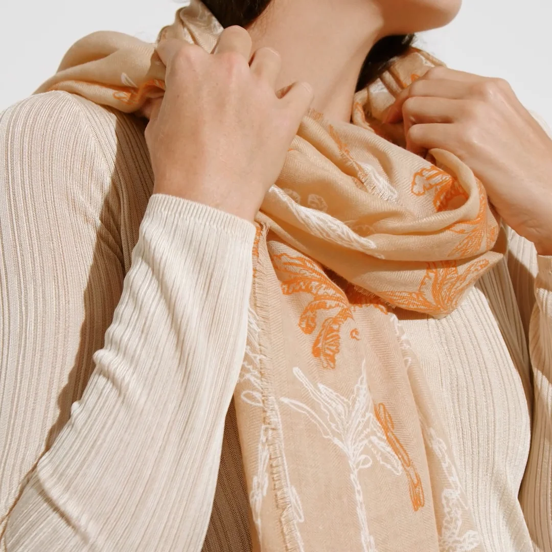 Palm Tree Scarf | Katie Loxton