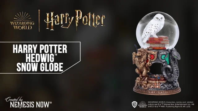 Edvige Gufo magico messaggero Harry Potter Snowy Watch Large 20 cm Nemesis  Now