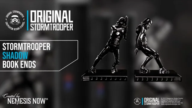 star wars original stormtrooper shadow bookends - Acquista Figure di Star  Wars su todocoleccion