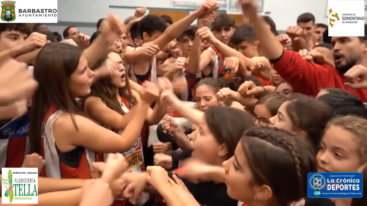 (PRESENTACIÓN EQUIPOS UNIÓN BASKET BARBASTRO 10.12.2022) Vídeo Alumnos Realización Proyectos Audiovisuales dirige Antonio Lachós. Sonido Marcos Buil. Antonio Sedano trabajo fotográfico. Pablo Sig, maestro de ceremonia, y a todos los colaboradores del club