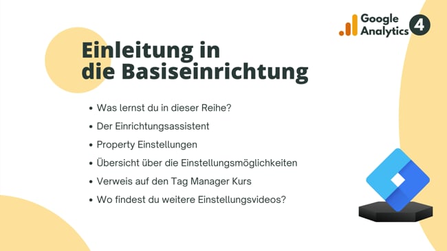 Einleitung in die Basiseinrichtung