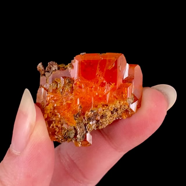 Wulfenite (collected in 1967)