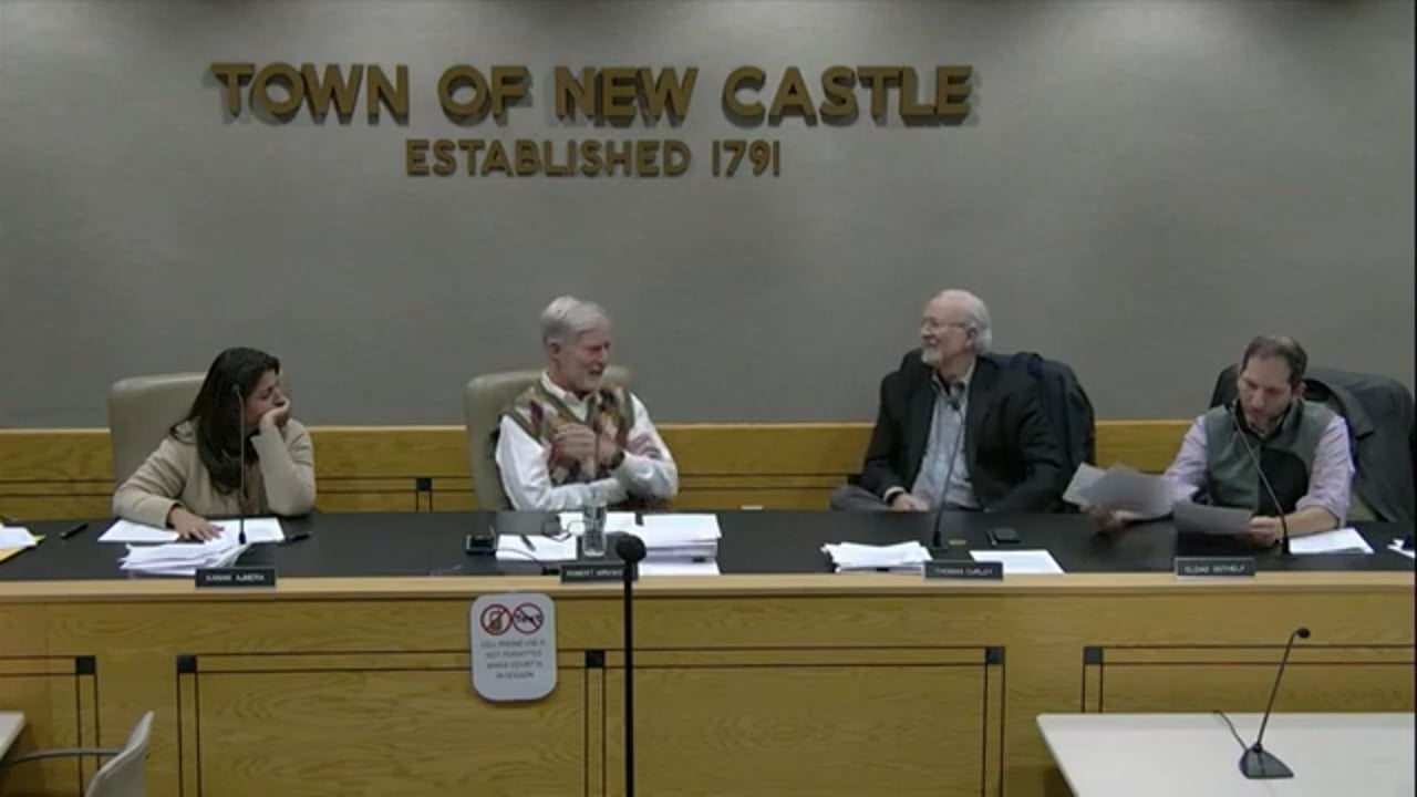 Town of New Castle Planning Board Meeting 12/20/22