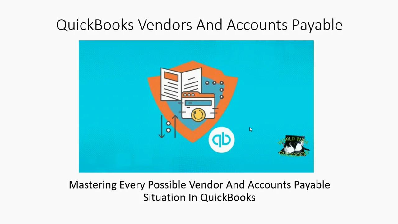 Watch Spanish - Accounts Payable Proveedores y cuentas por pagar en QuickBooks Desktop Online |   On Demand  