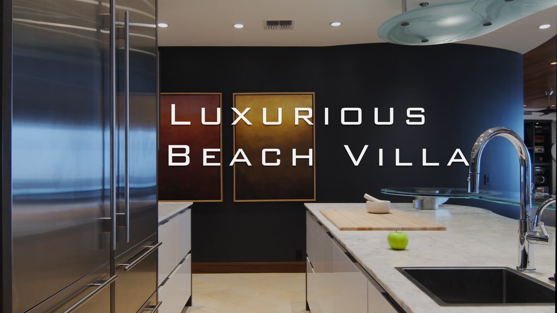 Luxurious Beach Villa  Tim Tattersall Design