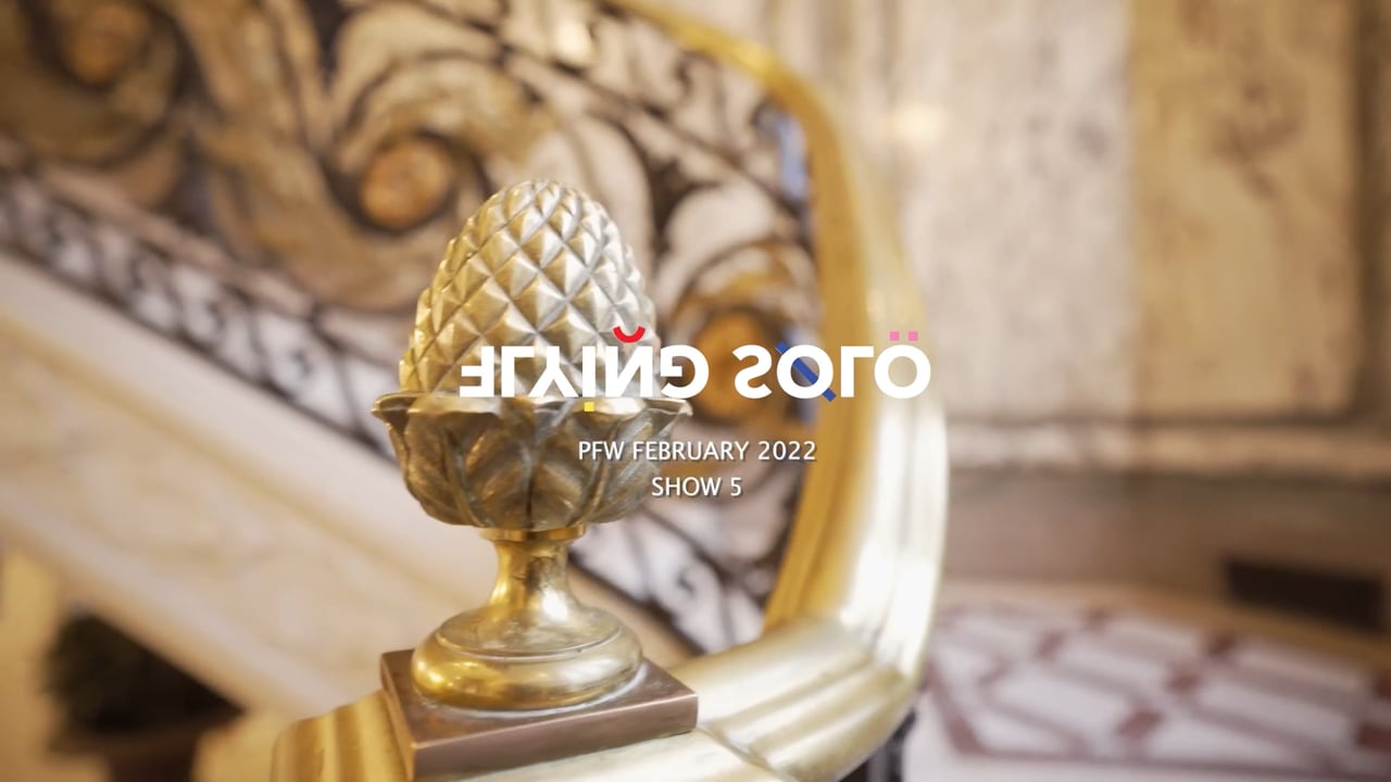 Video thumbnail for the Paris Fashion Week runway show