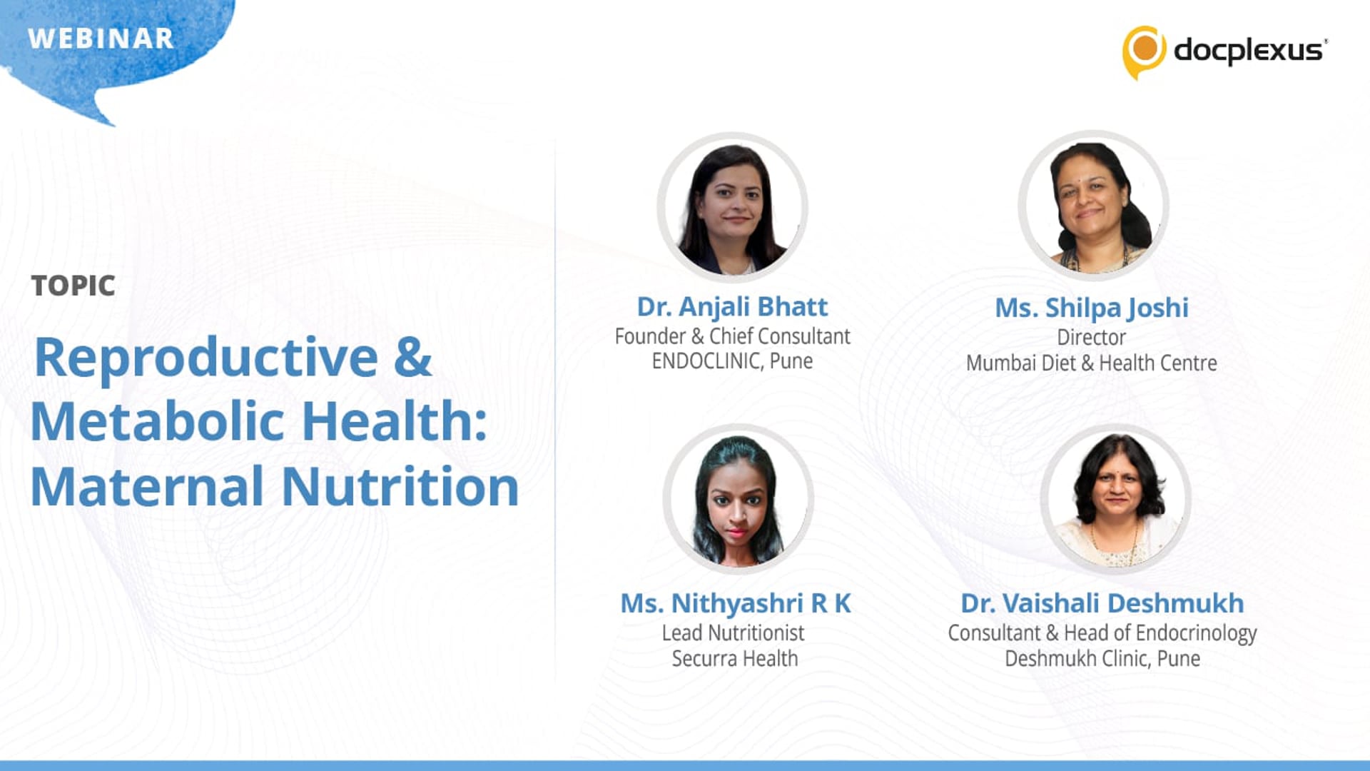Reproductive & Metabolic Health: Maternal Nutrition