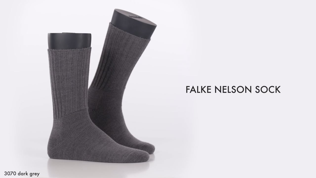 Short Socks Nelson (Grey) | FALKE