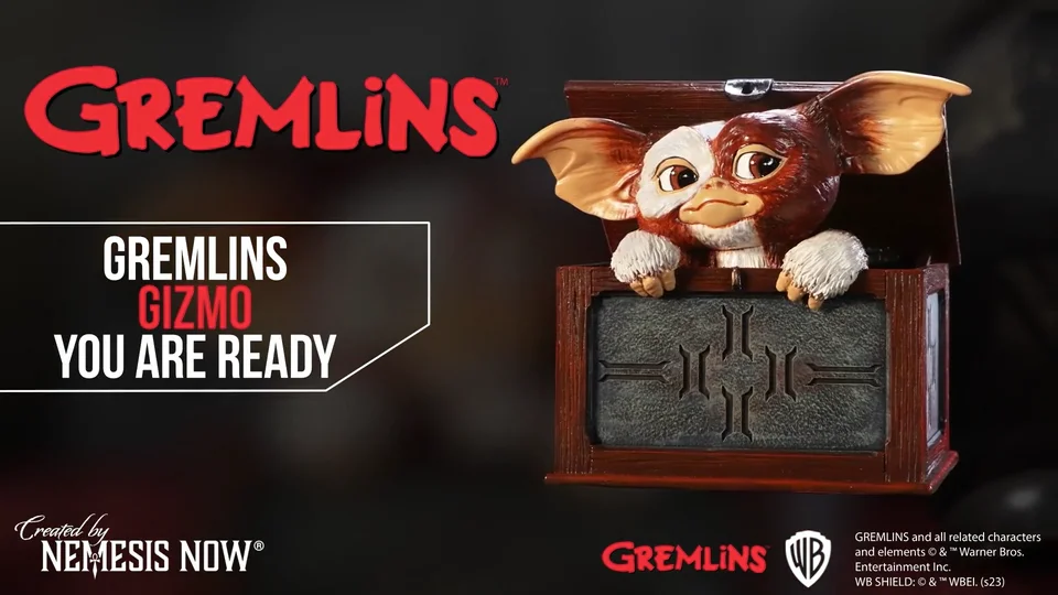 Gremlins Gizmo You Are Ready Figurine | Nemesis Now Wholesale Giftware
