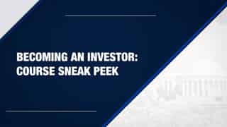 Video preview for Georgetown | Investing | Course Sample