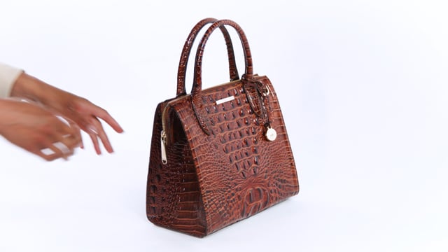 Brahmin Pecan Melbourne Caroline Satchel