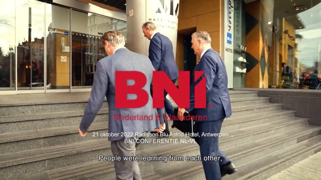 BNI Netherlands ﹠ Belgium Conference Highlights (dir. Maarten Goedeme) 2’14“ (2022).mp4