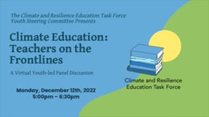 Climate Education: New York Teachers on the Frontlines