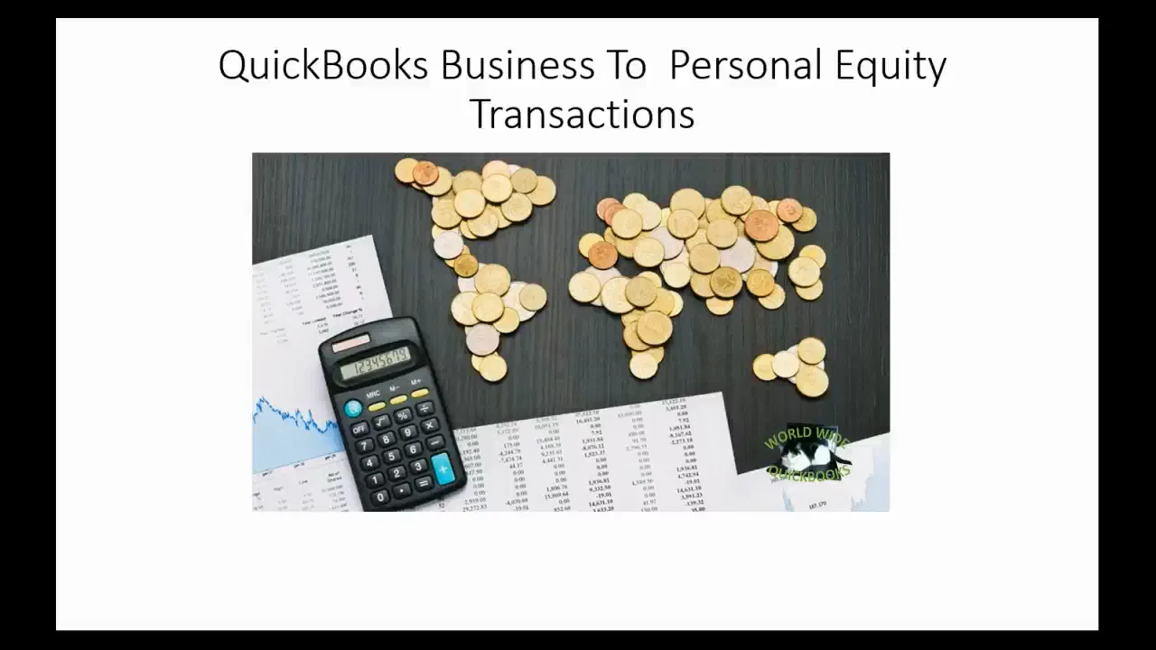 Watch QuickBooks Owner's Equity Related Issues Online Vimeo On Demand