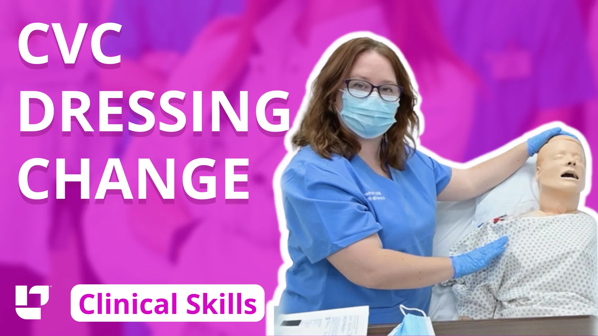 V21 CS Central Venous Catheter Dressing Change