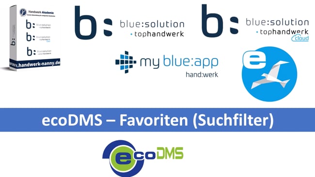 ecoDMS Favoriten