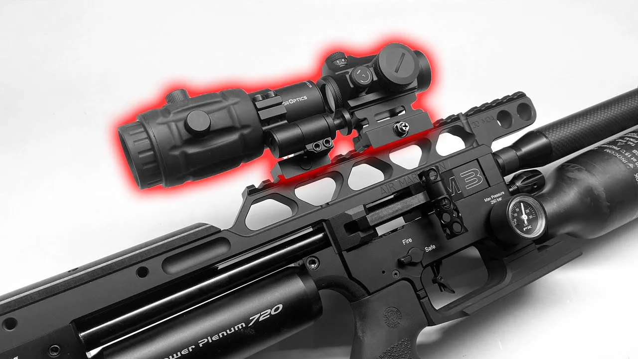 NBF-BB アサルトライフル + Maverick 1X22 MIL MAVERICK 1X22 by Vector Optics - Airgun101