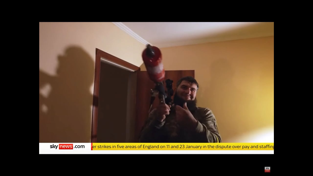 The Chechen Mansur Brigade in Bakhmut - 22nd December 2022