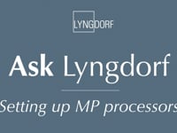 Ask Lyngdorf - How to set up a Lyngdorf MP: A video guide.