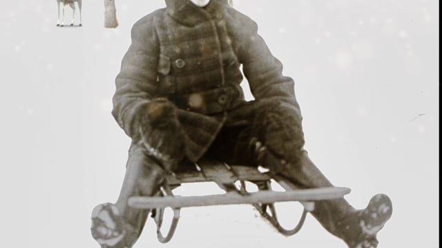 Antique Toboggan Winter - Free video on Pixabay