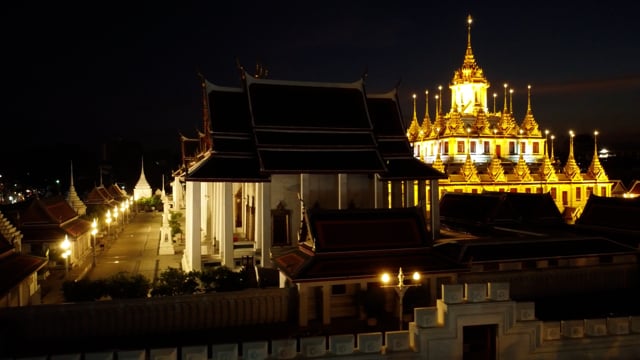寺庙 结构 夜晚 - Free video on Pixabay