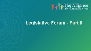 Alliance Legislative Forum Dec 2022 Part II