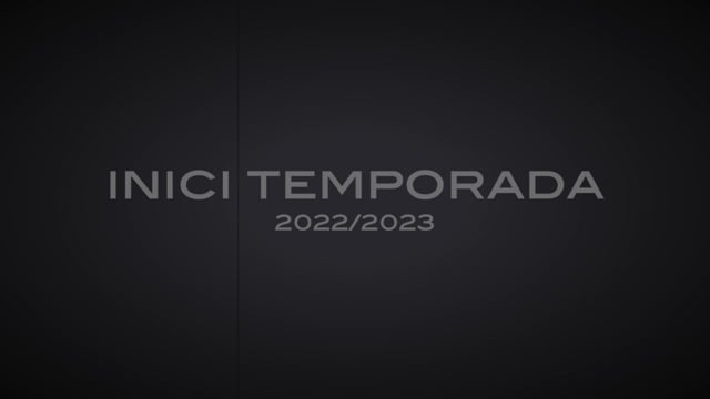 Inici temporada 2022/2023