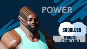 Shoulder Power (weights+Stability ball)-12:23:22