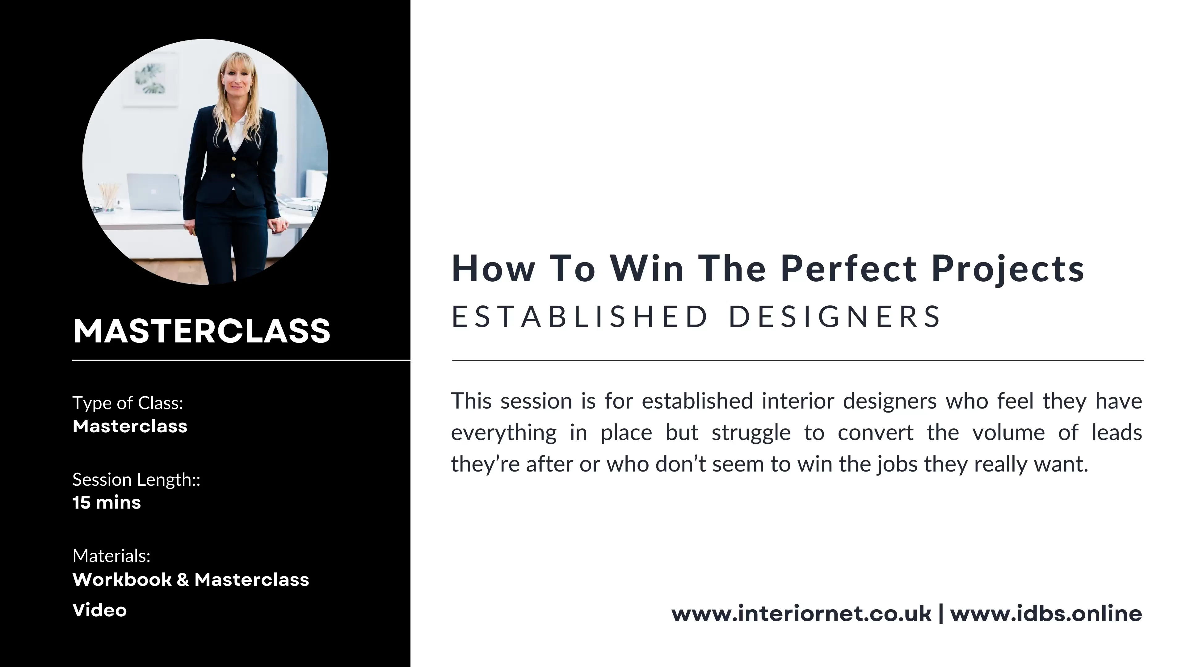 Masterclass _ How To Win The Perfect Projects _ Established Interior ...