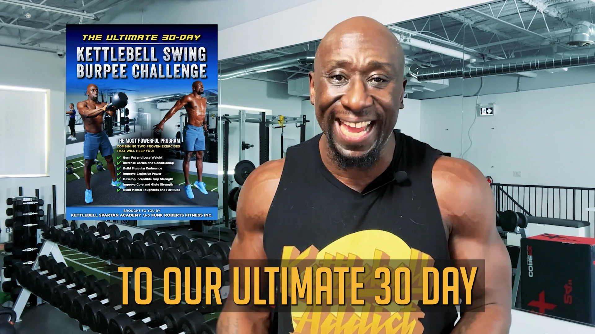 Kettlebell Swing Burpee 30 Day Challenge Video