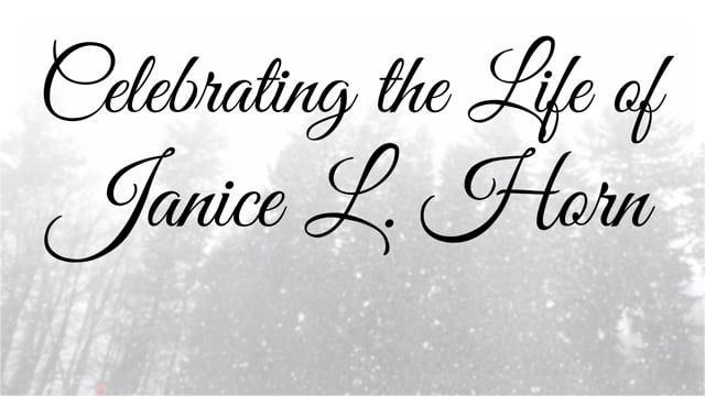 Janice Louise Horn - Roper and Sons