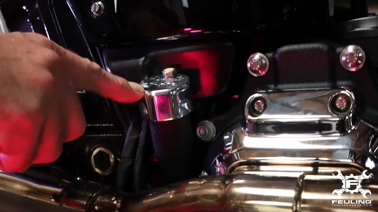 Vented Dipstick '06-'17 Twin Cam Dyna Black - 3090 - RickRak