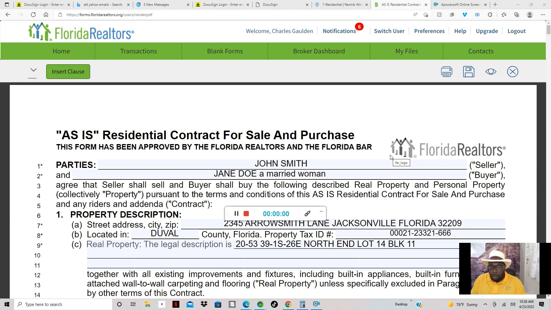 AS IS PSA CONTRACT.mp4 on Vimeo