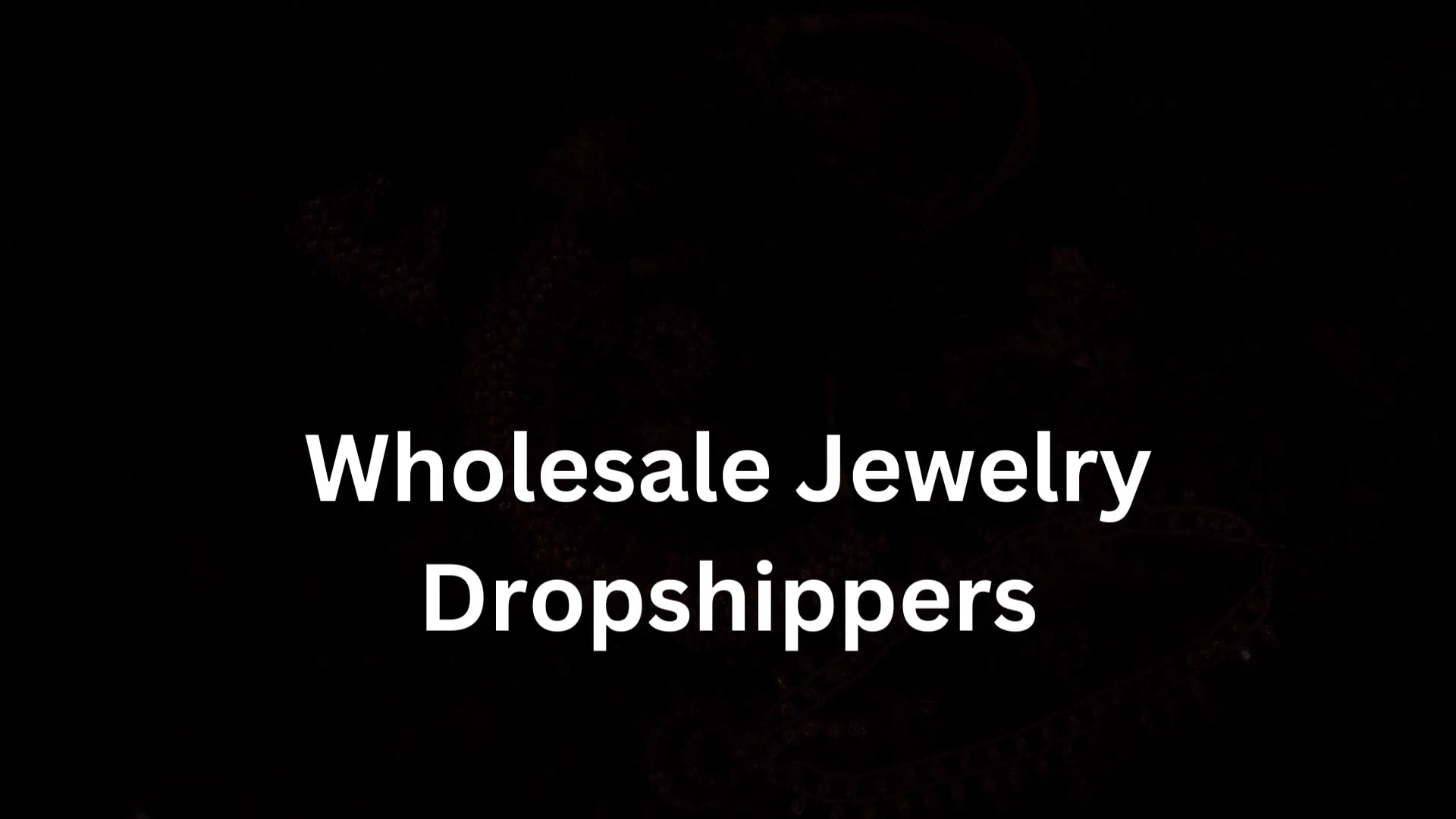 Wholesale Jewelry Dropshippers on Vimeo