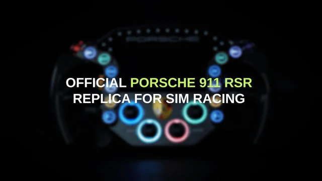Volant GRID Porsche 911 RSR Sim Racing
