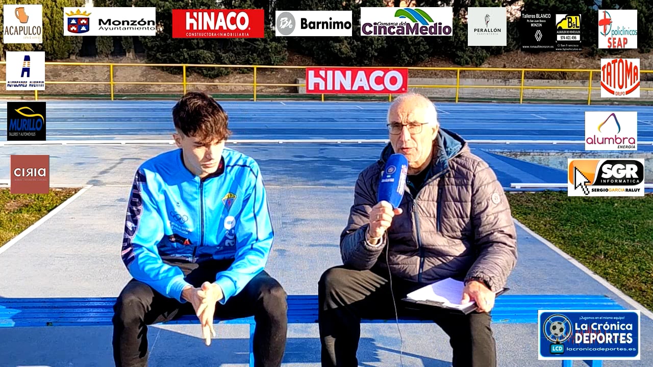 ARTURO  ARMISEN TENA  ATLETA DEL CA HINACO MONZÓN   ENTRE LOS MEJORES VALLISTAS DE NUESTRO PAIS