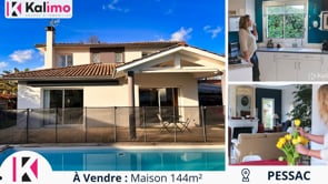 Maison à Vendre à Pessac 144m² // KALIMO