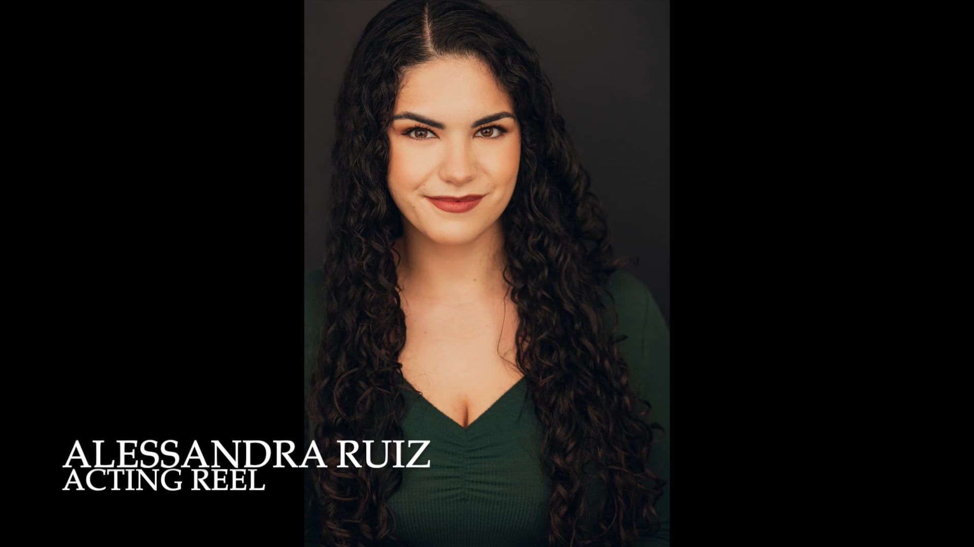 Alessandra Ruiz Acting Reel