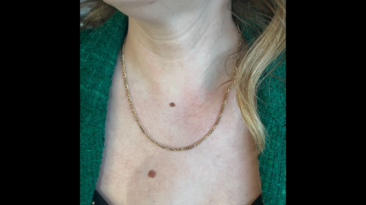 18 Inch Everyday Figaro Chain Necklace in 14k Yellow Gold 