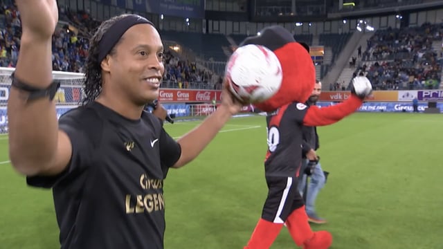 CIRCUS CUP -  Ronaldinho Legends game, Brussels