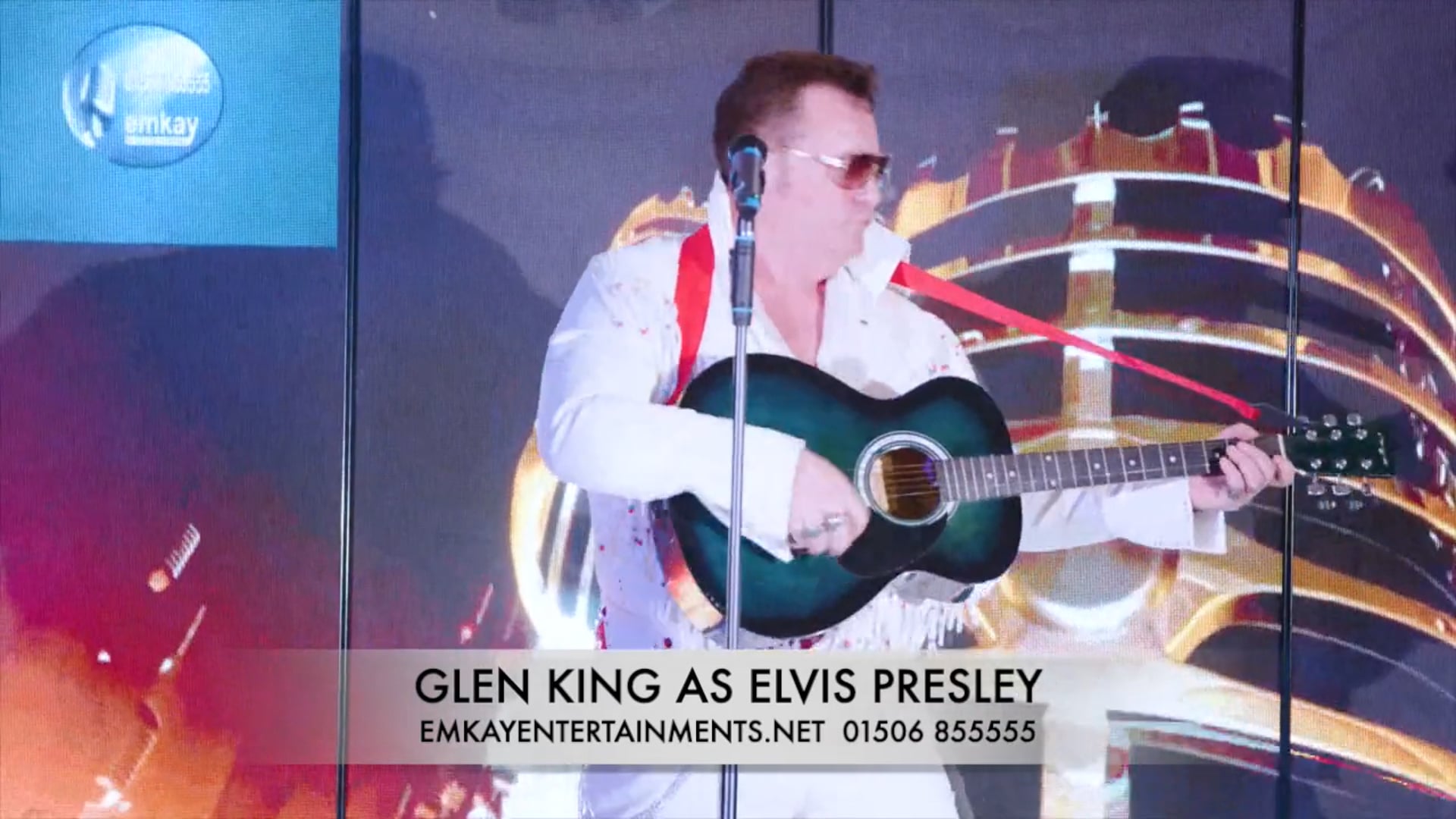 Glen King as Elvis Presley - Cee Cee Rider