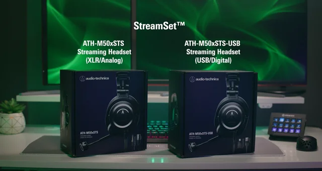 Streaming Headset, ATH-M50xSTS StreamSet, Audio-Technica