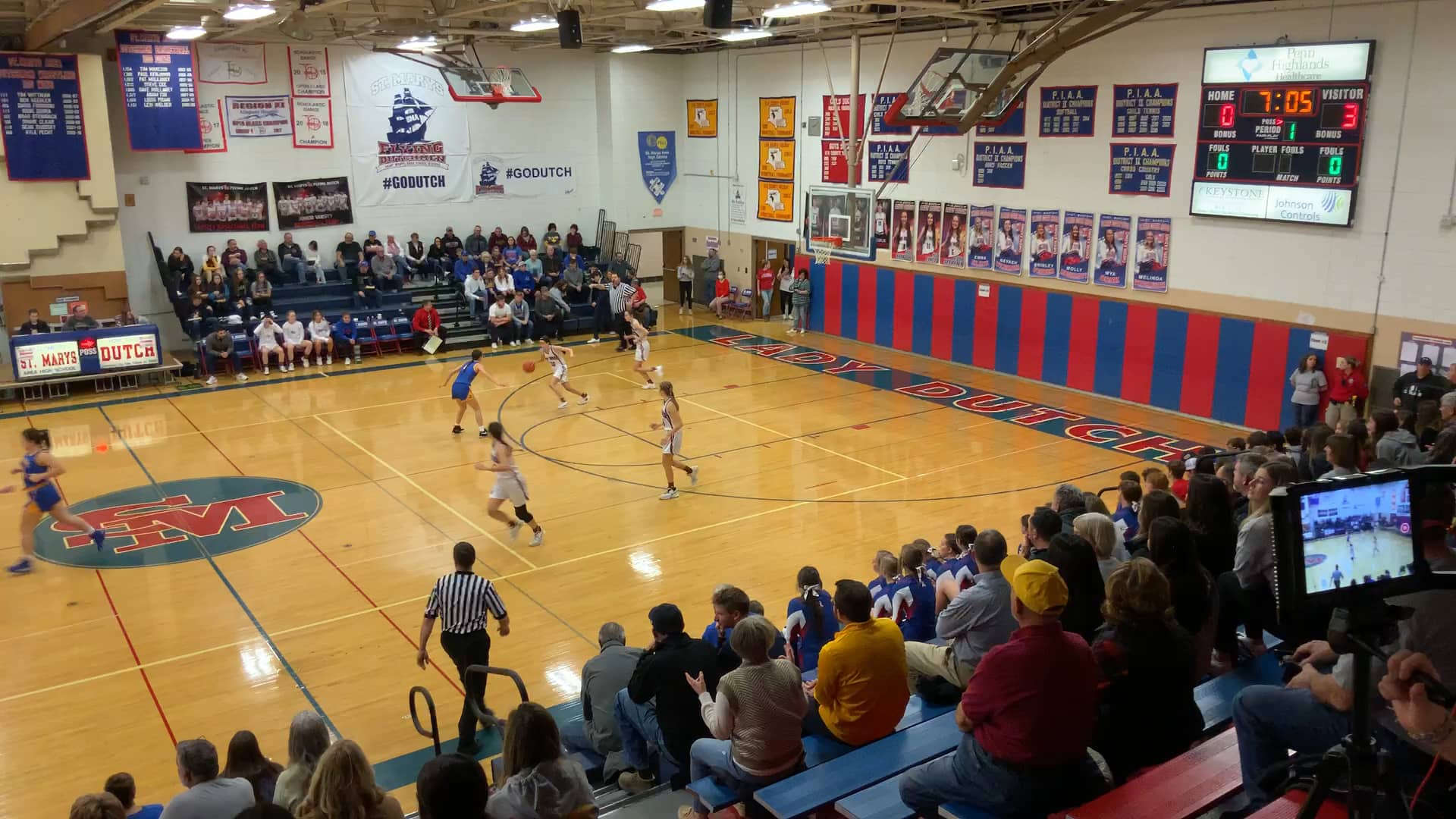 Johnsonburg vs St. Marys Girls 12/29/22 Elk Co. Holiday Tourney 2022